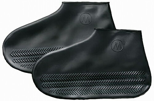 ニチヨー 雨天用シューズカバー(ブラック・サイズ：L) NTY-RSC-K-L