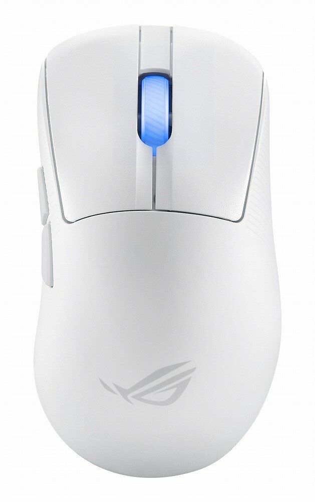 ASUS(エイスース) ROG Keris II Ace 軽量エルゴノミクス形状ゲーミングマウス(ホワイト) ROGKERIS2WLACEWHT