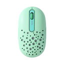 EGRET Bluetooth & 2.4G対応レシーバー付き、充電式静音マウス HappiE(ミント) EM23-H2