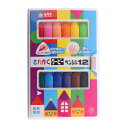サクラクレパス さんかくクーピーペンシル 12色 FYL12-P