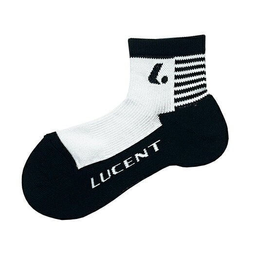 Socks - ルーセント Men’s ソックス　ショート（ブラック・サイズ：XL） XLN3029