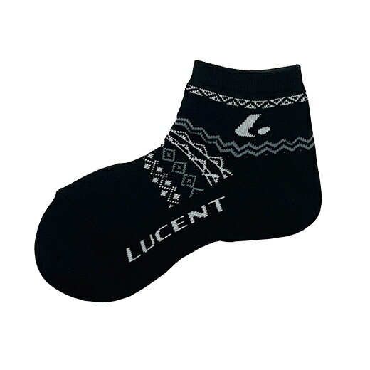 Men'S Wear - ルーセント Men’s ソックス　ショート（ブラック・サイズ：XL） XLN3049