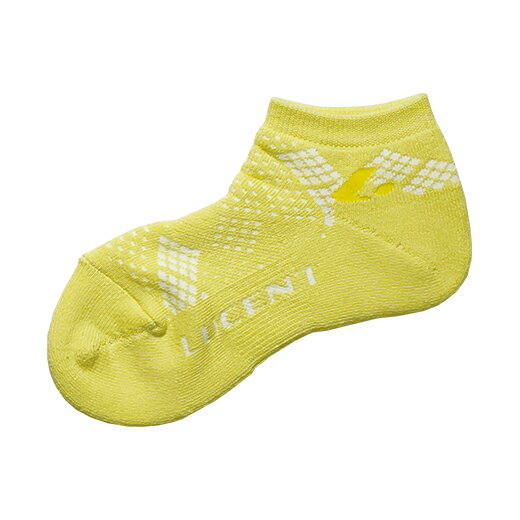 ルーセント Men’s ソックス　ベリーショート（イエロー・サイズ：XL） XLN3063