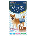 犬用品 ジーンズ風パンツ LL 10枚 (適応体重13〜18kg) ドギーマンハヤシ ジ-ンズフウパンツ LL 10マイ