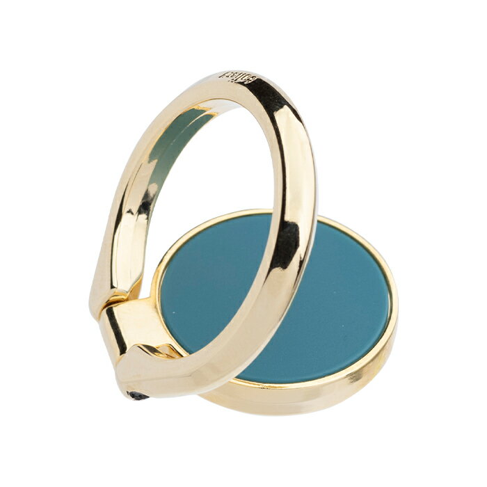 Hamee スマホリング SALISTY マットカラー（ターコイズ） 41-954652