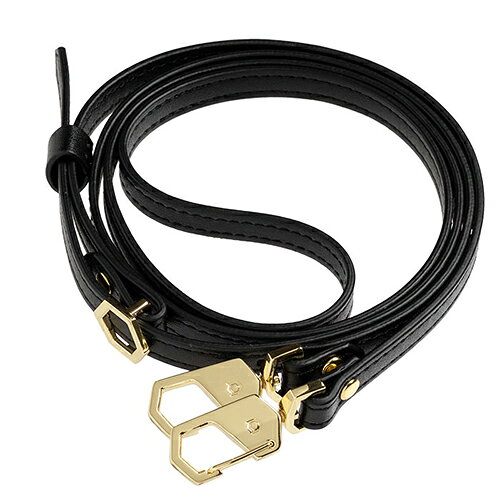 Hamee ショルダーストラップ iFace HANG AND PUレザー（ブラック） 41-957714