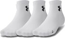 1371937-100-MD アンダーアーマー ローソックス (3足セット)(ホワイト・サイズ:MD) UNDER ARMOUR UA