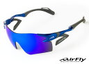 AF-301C-5WV AirFly(エアフライ) ユニセックスモデル サングラス AF-301 C-5WV(フレームカラー・ブルー/レンズ・偏光ブルーミラー)