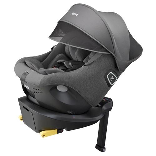 チャイルドシート クルリラ プライト ナイトグレー(GR) (使用期間:身長40cm〜105cmまで) アップリカ クルリラ プライト ナイトグレ- チャイルドシート クルリラ プライト ナイトグレー(GR) (使用期間:身長40cm〜105cmまで) アップリカ クルリラ プライト ナイトグレ-