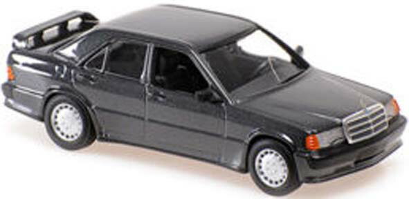 マキシチャンプス 1/43 メルセデス ベンツ 190 E 23-16 1984 ブラックメタリック【940035601】 ミニカー