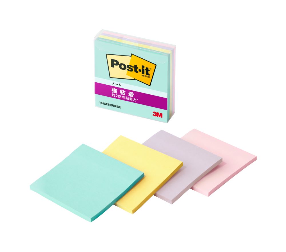 スリーエム ポスト・イット ノート 強粘着タイプ 75mm×75mm Post-it 654SS-MC-5