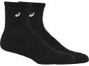 3033B871-002-L アシックス メンズ トレーニング ソックス(パフォーマンスブラック×ブリリアントホワイト・サイズ:L) SOCKS18