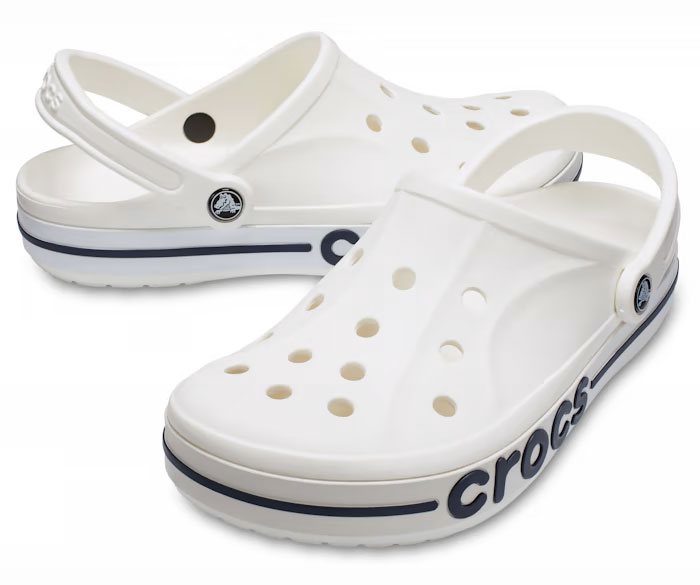 CROCS バヤバンド クロッグ（White / Navy・サイズ：M10/W12(28.0cm)） 205089-126-M10 クロックス サンダル BAYABAND CLOGの商品画像
