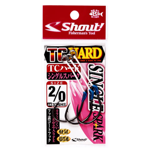 シャウト TCハードシングルスパーク 1サイズ（4本） 334HS1 Shout TC HARD SINGLE SPARK