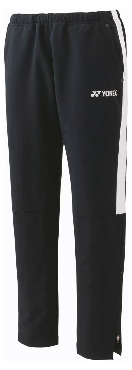 ヨネックス メンズ ウォームアップパンツ（ブラック・サイズ：S） YO-60148-007-S YONEX