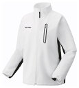 YO-57083-011-L ヨネックス レディース ウォームアップシャツ(ホワイト・サイズ:L) YONEX(4)