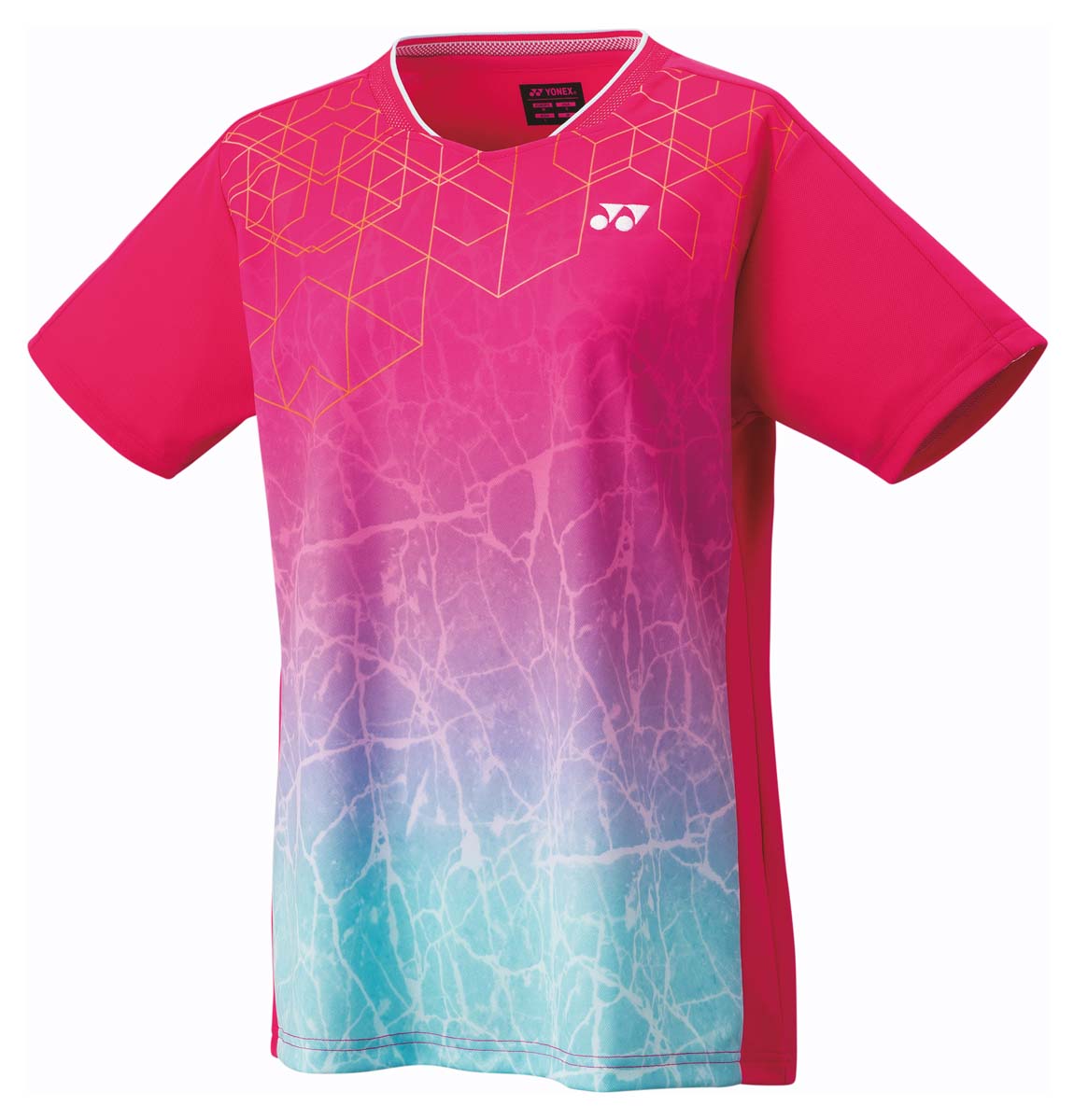 ヨネックス レディース ゲームシャツ（レギュラー）（ブライトピンク・サイズ：S） YO-20814-122-S YONEX