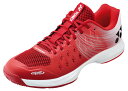YO-SHTAD4GC-114-26.0 ヨネックス ユニセックス テニスシューズ パワークッションエアラスダッシュ4GC(ホワイト/レッド・サイズ:26.0c...