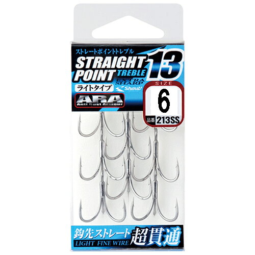 ���㥦�� ���ȥ졼�ȥݥ���ȥȥ�֥�13 6��������8�ܡ� 213SS6 Shout STRAIGHT POINT TREBLE