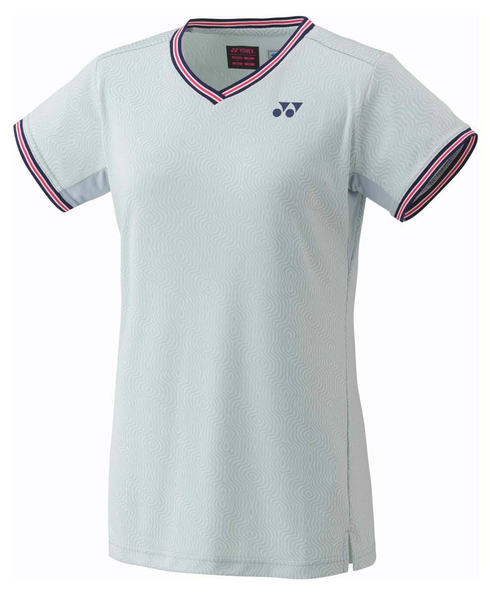 YO-20779-049-L ヨネックス レディース ゲームシャツ(クリスタルブルー・サイズ:L) YONEX
