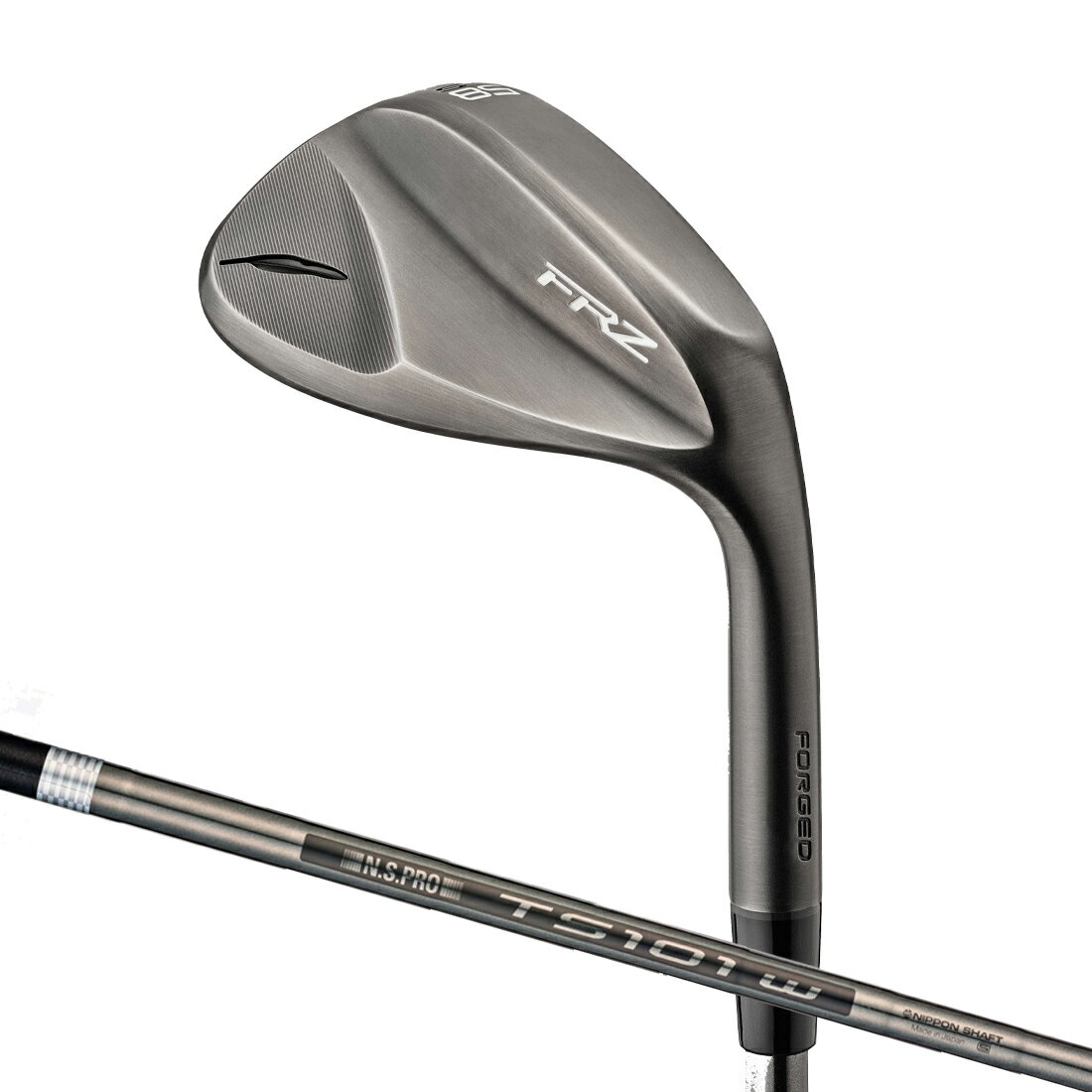 フォーティーン FRZ (BK) ウェッジ ロフト角58T°バンス8°（スモーキーサテン仕上げ・Tソール）【N.S.PRO TS-101w-BK スチールシャフト】 FRZBK_TS101WBK58T FOURTEEN ゴルフ クラブ