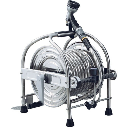 【返品種別B】□「返品種別」について詳しくはこちら□※使用後はホースを巻き取った後、水道蛇口栓で止水を行い、ホース内の水抜きをすること。特に冬期は凍結破損防止のため十分に行うこと。※飲料及び食品加工等の用途には使用しない。※蛇腹ホースの上を...