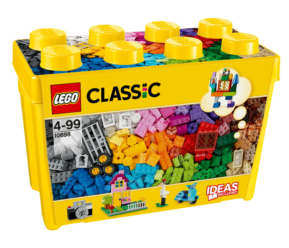 LEGO（レゴ）『クラシック 黄色のアイデアボックス スペシャル 10698』 