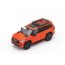 ゲインコーププロダクツ 1/64 トヨタ セコイア TRD PRO - (LHD) - オレンジ【KS068-438】 ミニカー