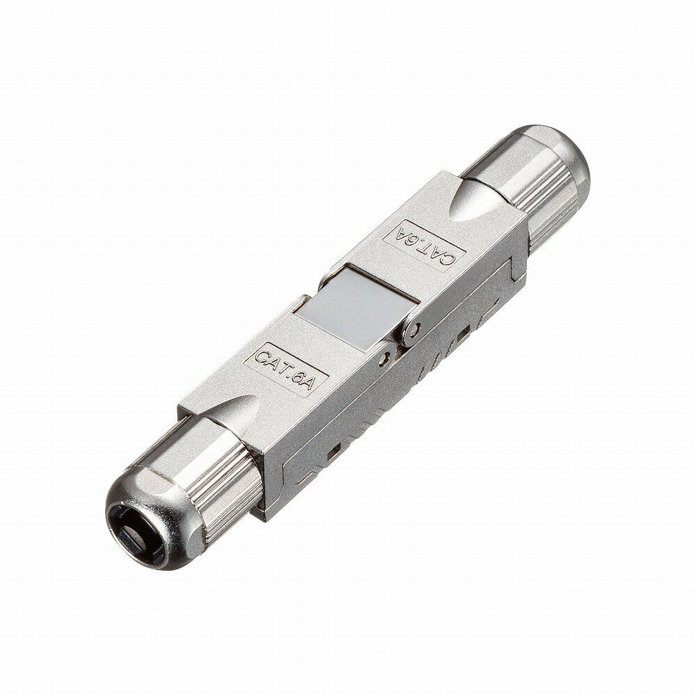 サンワサプライ CAT6Aフィールド中継アダプタ ADT-EX-6AFSTP