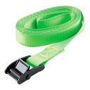 BT-252(LG) E-Value カムバックル式荷締ベルト (ライムグリーン・使用荷重76kg 幅25mm 長さ2m)(4)
