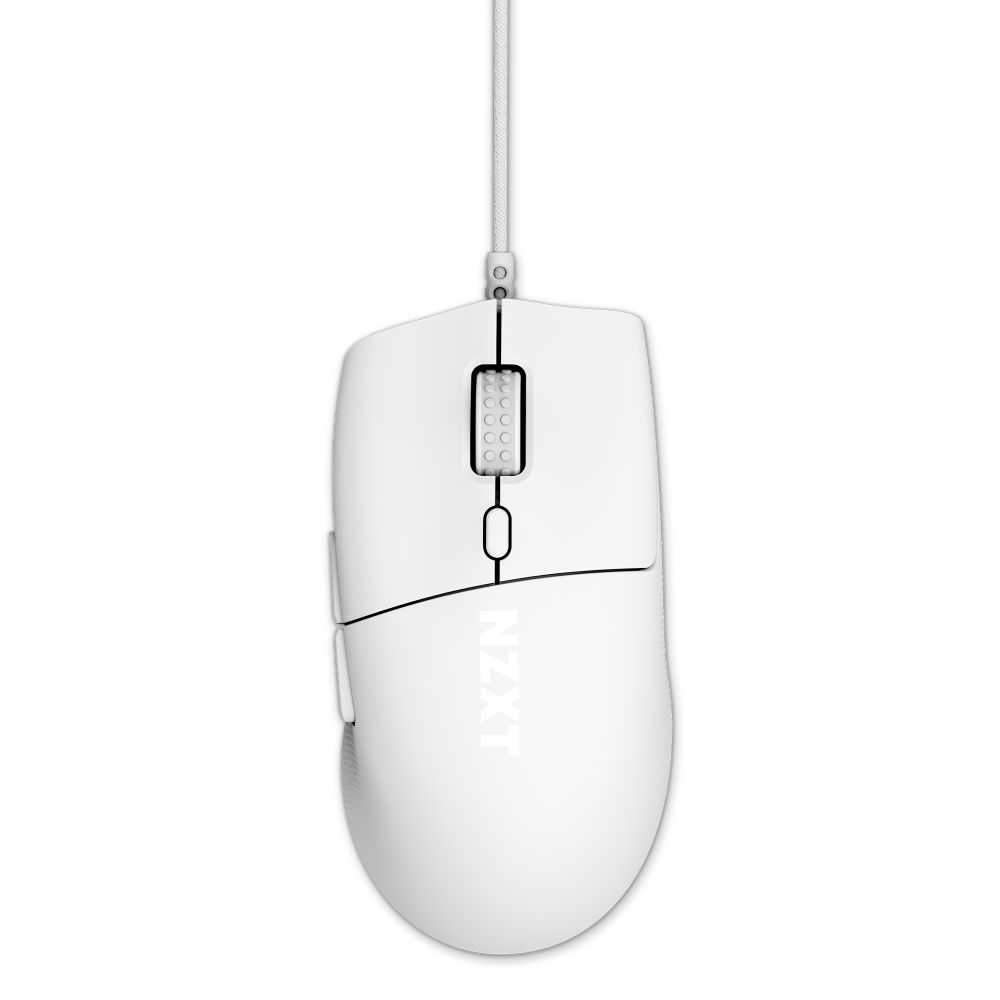 NZXT 軽量エルゴノミック有線ゲーミングマウス LIFT2 ERGO (ホワイト) MS-001NW-02