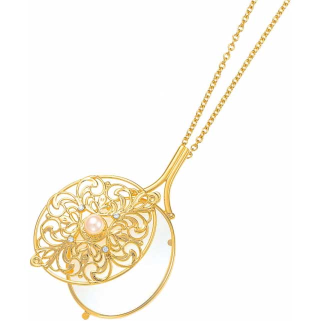 【返品種別A】□「返品種別」について詳しくはこちら□2023年07月 発売◆蓋を閉じれば装飾が美しいペンダントルーペ◆蓋をスライドさせると3.5倍のルーペとしてお使い頂けるペンダントルーペです■　仕　様　■倍率：3.5倍レンズサイズ：3.5...