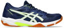 アシックス ユニセックス バレーボールシューズ GEL-ROCKET 11(Blue Expanse/Safety Yellow・サイズ:26.0cm) 1073A065-403-26.0 asics