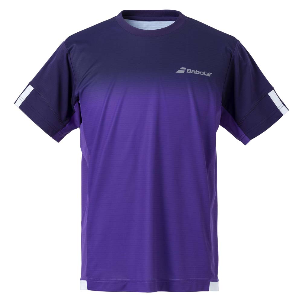 BUG1310C-PP00-XL BabolaT(バボラ) メンズ 半袖Tシャツ(パープル・サイズ:XL) CLUB SHORT SLEEVE SHIRT