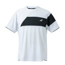 BUG4311C-WH00-L BabolaT(バボラ) メンズ 半袖 ゲームシャツ(ホワイト・サイズ:L) CLUB SHORT SLEEVE SHIRT