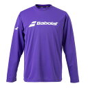 BUP4510C-PP00-L BabolaT(バボラ) メンズ プラクティス ロングスリーブシャツ(パープル・サイズ:L) CLUB LONG SLEEVE ...