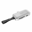 JCHSD34W ジェイファイブクリエイト 直付USB-C to microSD/SD/PD充電カードリーダー j5create