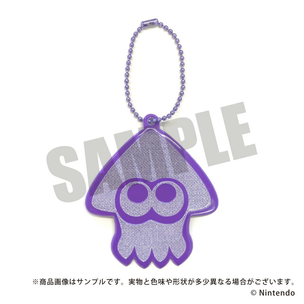 empty スプラトゥーン3 カラーリフレクター 06.イカ/パープル [EMPSP306 スプラトゥ-ン3 カラ-リフレクタ- イカ パ-プル]