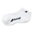 BJS4841C-WH00-20-22 BabolaT(バボラ) ジュニア用 アンクルソックス(ホワイト・サイズ:20〜22cm) CLUB ANKLE SOC...