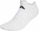 EVZ95-HT1640-L アディダス テニス ローカットクッションソックス 1足(ホワイト/ブラック・サイズ:L) adidas