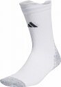 KOS27-IN1798-S アディダス フットボール グリップニット クルーソックスLT(ホワイト/ブラック・サイズ:S) adidas