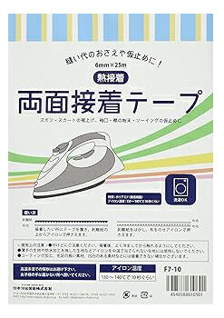 NBK 熱接着両面テープ 6mm×25m SMZ-F7-10