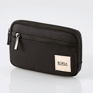 エレコム マルチ収納ポーチ スリムタイプ（ブラック） BMA-GP01BK BORSA