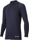 DS-STD658B-DNVY-XO デサント ハイネック長袖アンダーシャツ(Dネイビー・サイズ:XO) DESCENTE