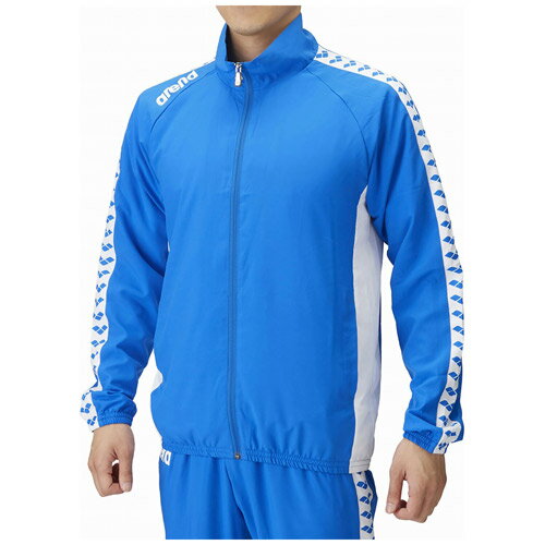 アリーナ ジャケット（ブルー×ホワイト・サイズ：S） DS-ASS4JKU003-BUWT-S arena
