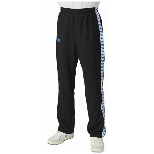 Men'S Wear - アリーナ ロングパンツ（ブラック×ブルー・サイズ：M） DS-ASS4LPU004-BKBU-M arena