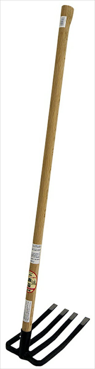 金象 豊穣 三重型 四本備中鍬全鋼 1050柄付 #78089