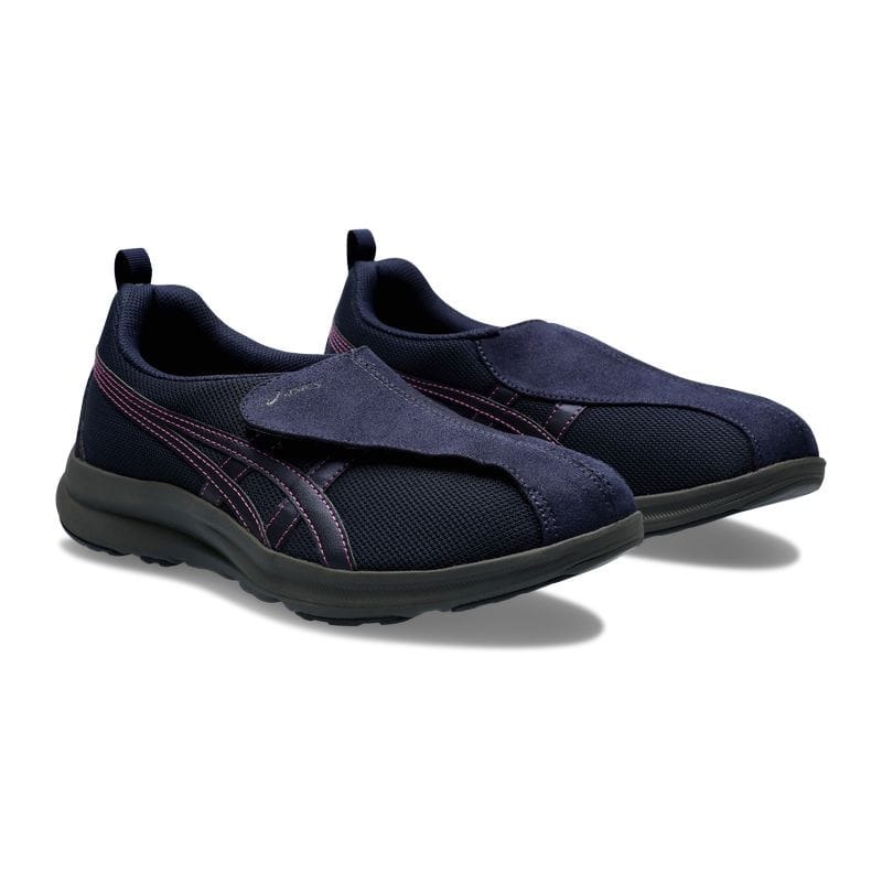 アシックス レディース ライフウォーカー（ネイビーブルー/ネイビーブルー・サイズ：25.0cm） 1242A018-400-25.0 asics walking LIFEWALKER W018