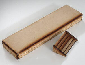 ［鉄道模型］梅桜堂 AC-060-83U 土台-無人駅A用【1/83スケール】