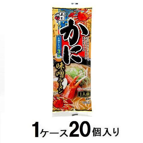 かに味噌ラーメン 114g(1ケース20個入) 五木食品 カニミソラ-メン114GX20